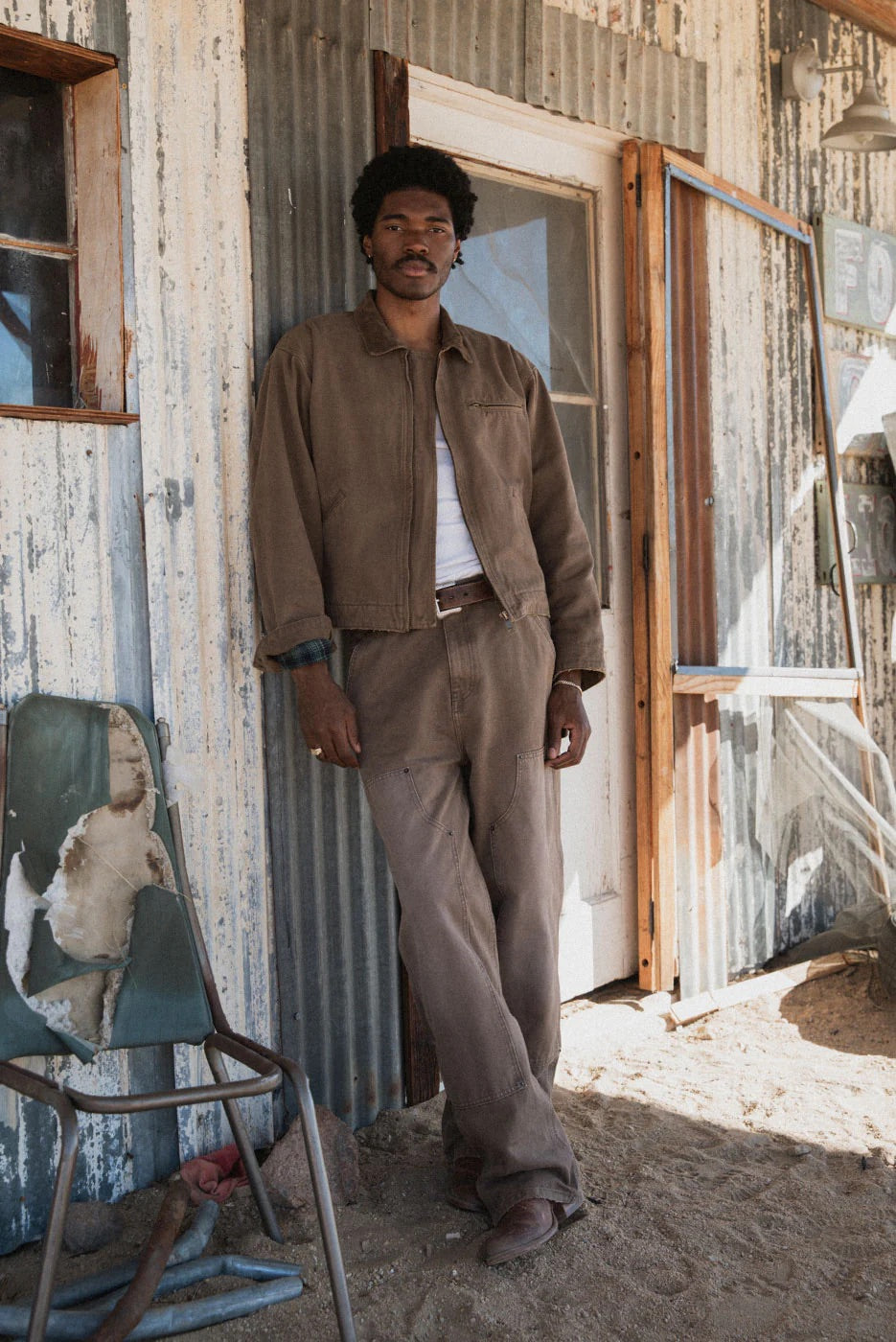 Elwood - ELWOOD PETROL JACKET IN DUSK - Rent With Thred