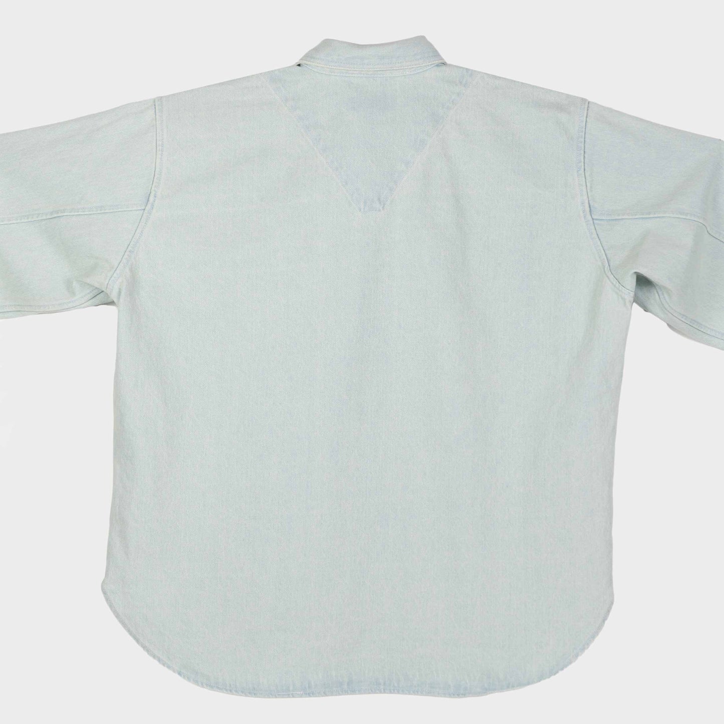 Gardenheir - GARDENHEIR JAPANESE DENIM GARDENING SMOCK NO. 2 IN LIGHT DENIM - Rent With Thred