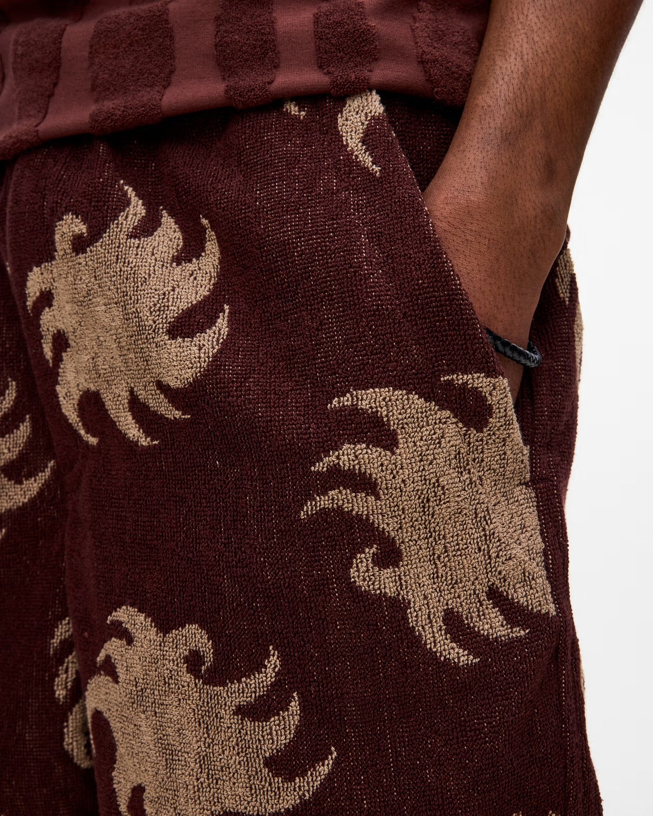 OAS - OAS TERRY SHORTS IN MOCHA EMBER - Rent With Thred