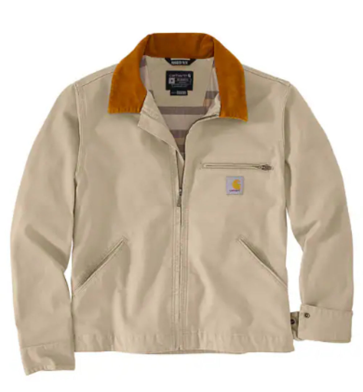 Carhartt WIP - CARHARTT WIP DETROIT JACKET IN SAND DUNE - Rent With Thred