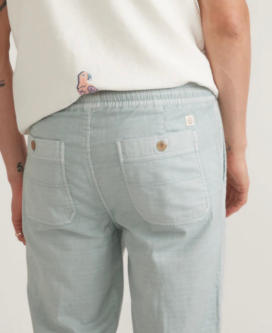 Marine Layer - MARINE LAYER SATURDAY STRETCH BEACH PANT IN LIGHT BLUE - Rent With Thred