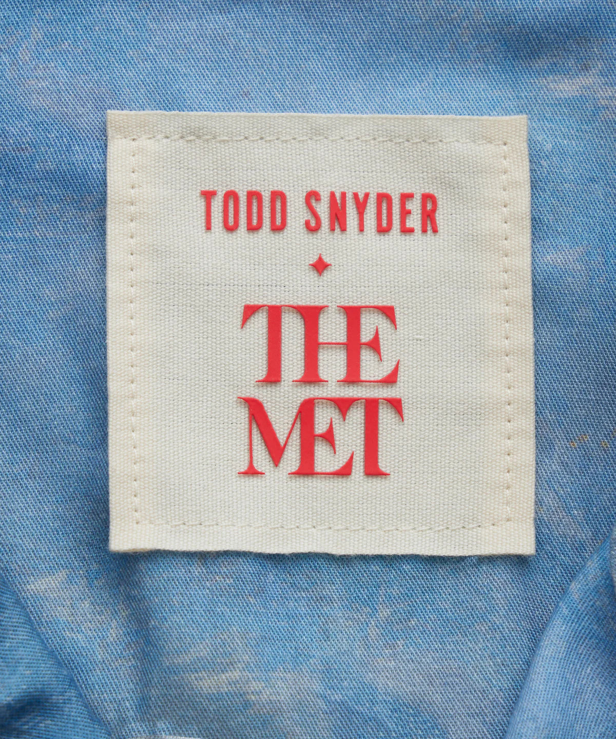 TODD SNYDER X THE MET VAN GOGH CROPPED SHIRT IN SUNFLOWERS