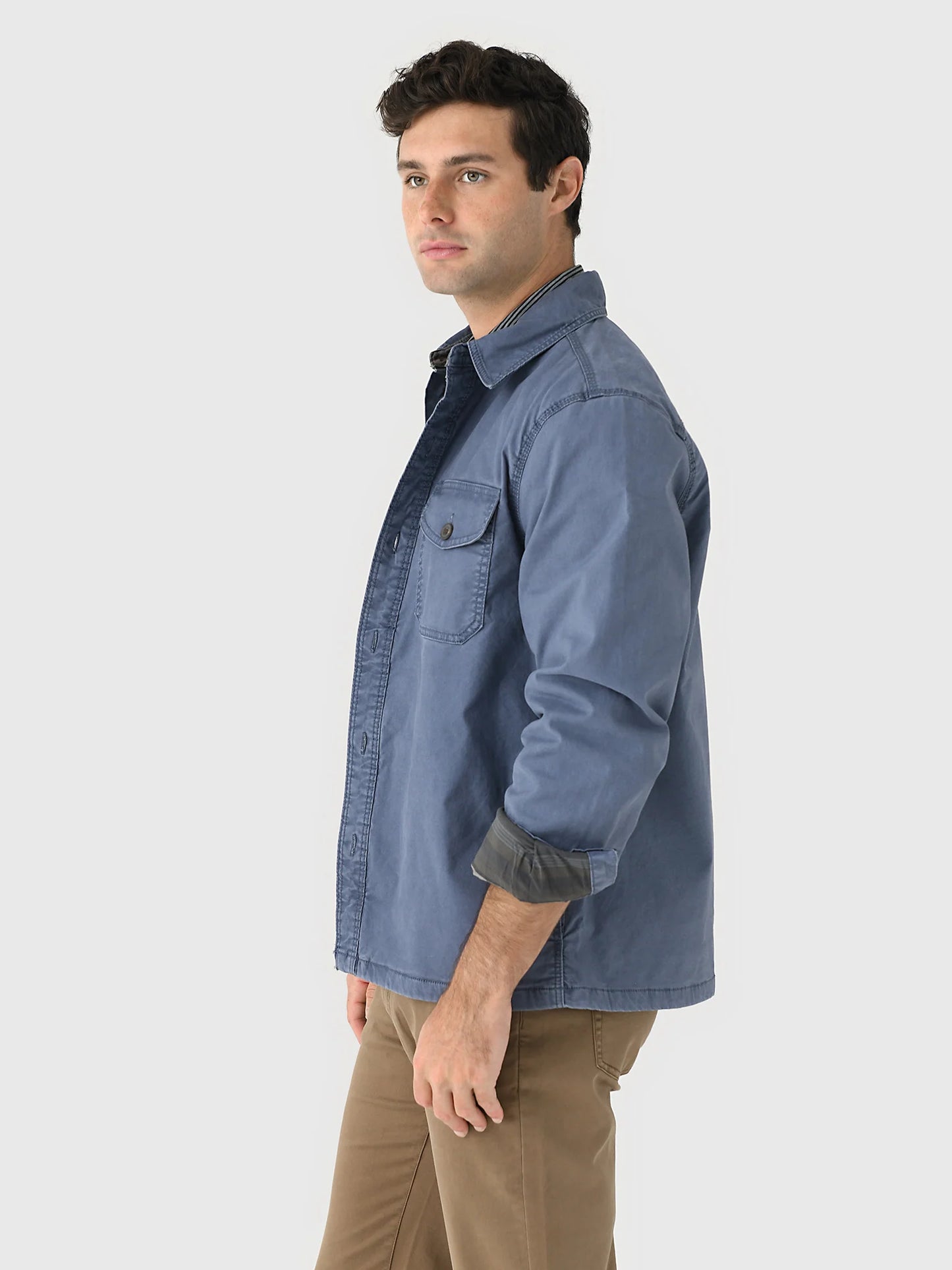 FAHERTY LAKESIDE CPO JACKET IN DUSK