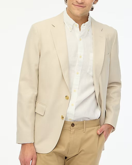 J. Crew - J CREW THOMPSON BLAZER SUIT JACKET IN SEASAND WHITE - Rent With Thred