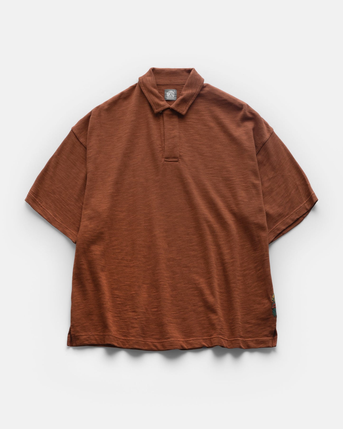 18 East - 18 EAST PETER SS BIG POLO IN RUSSET - Rent With Thred