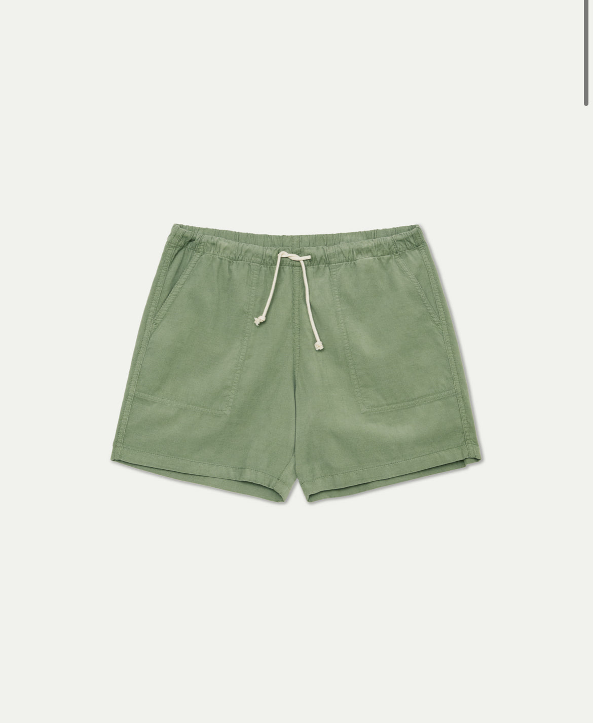 La Paz - LA PAZ FORMIGAL BABY CORD SHORTS IN GREEN BAY - Rent With Thred