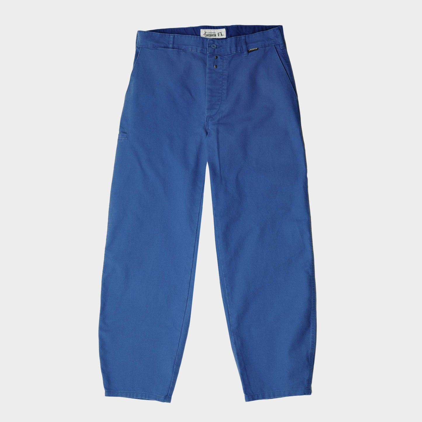 Gardenheir - LE LABOUREUR X GARDENHEIR FRENCH COTTON FARM PANT IN STONEWASHED FRENCH BLUE - Rent With Thred