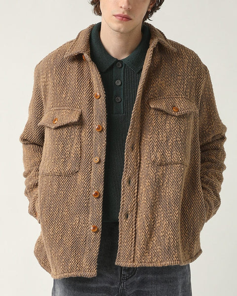 Corridor - CORRIDOR LIEBES JACKET IN BROWN - Rent With Thred