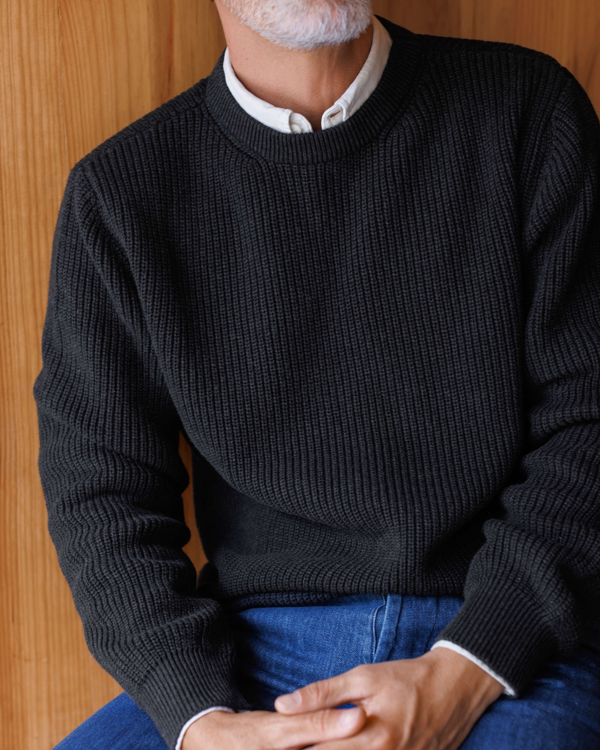 Alex Crane - ALEX CRANE BAY SWEATER IN INK - Rent With Thred