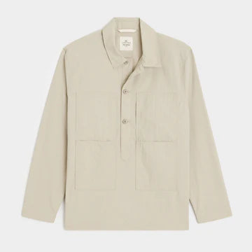 Todd Snyder - TODD SNYDER X GARDENHEIR NYLON GARDEN SMOCK IN TAN - Rent With Thred