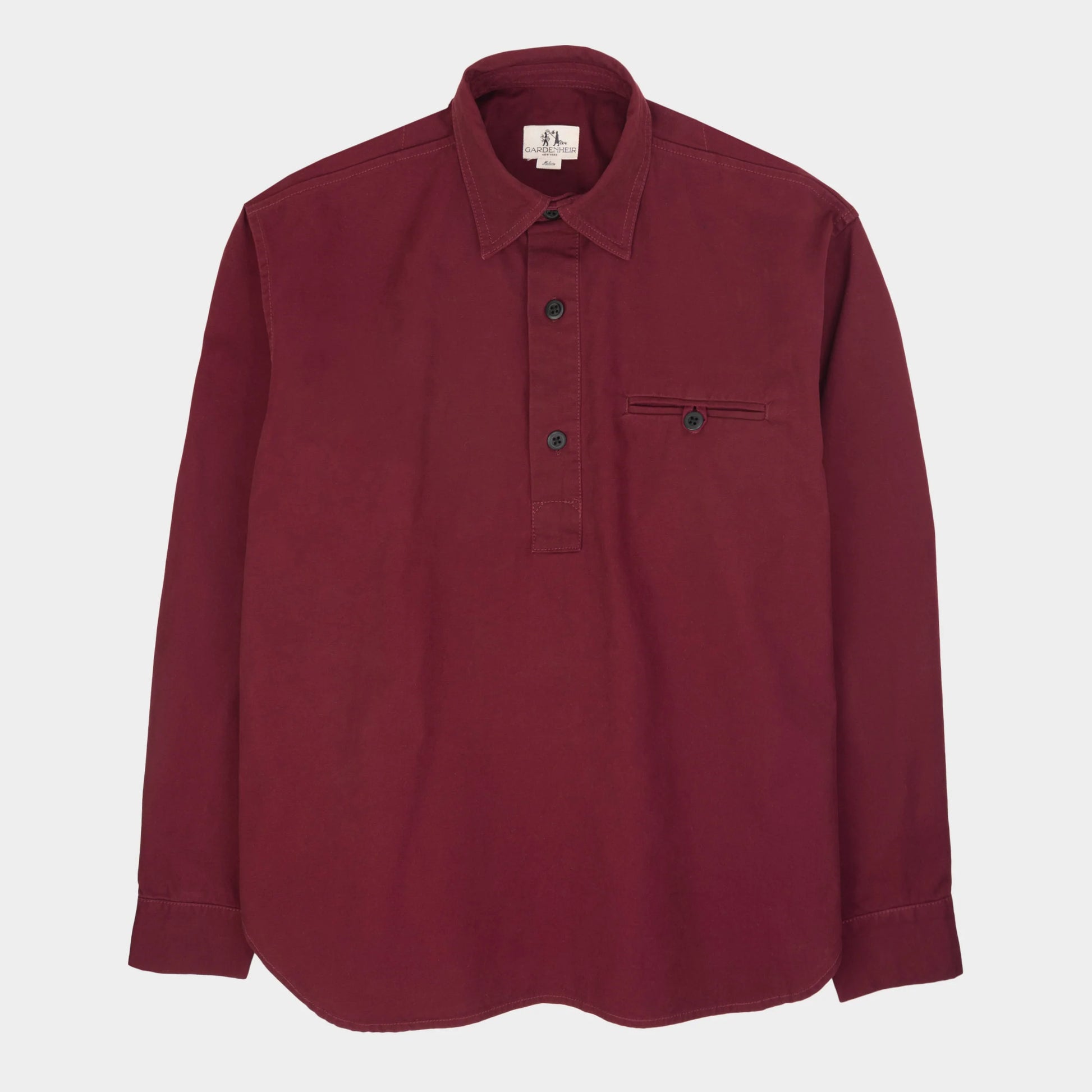 Gardenheir - GARDENHEIR WASHED COTTON GARDENING SMOCK NO. 2 IN BEET - Rent With Thred