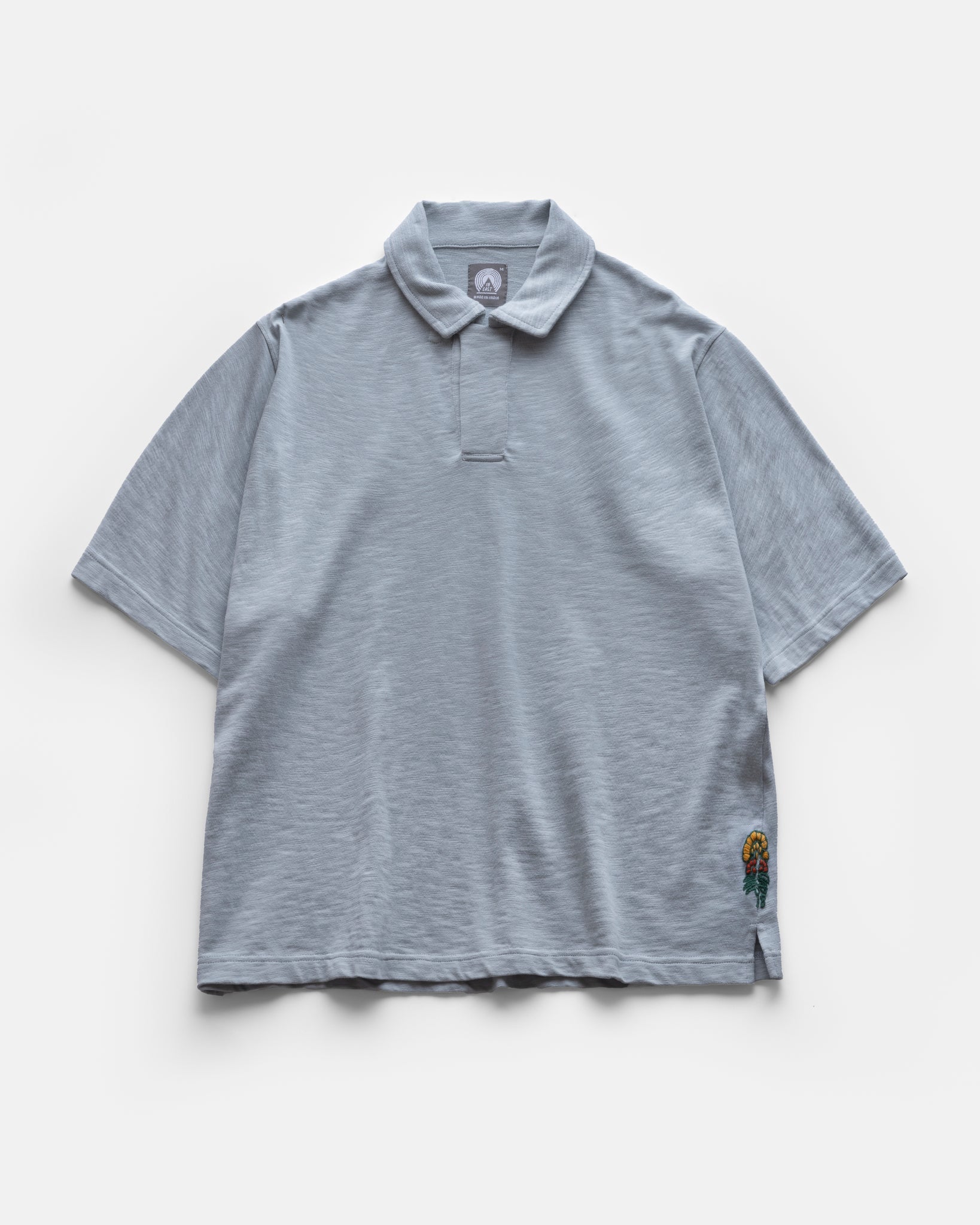 18 East - 18 EAST PETER SS BIG POLO IN BARELY INDIGO - Rent With Thred