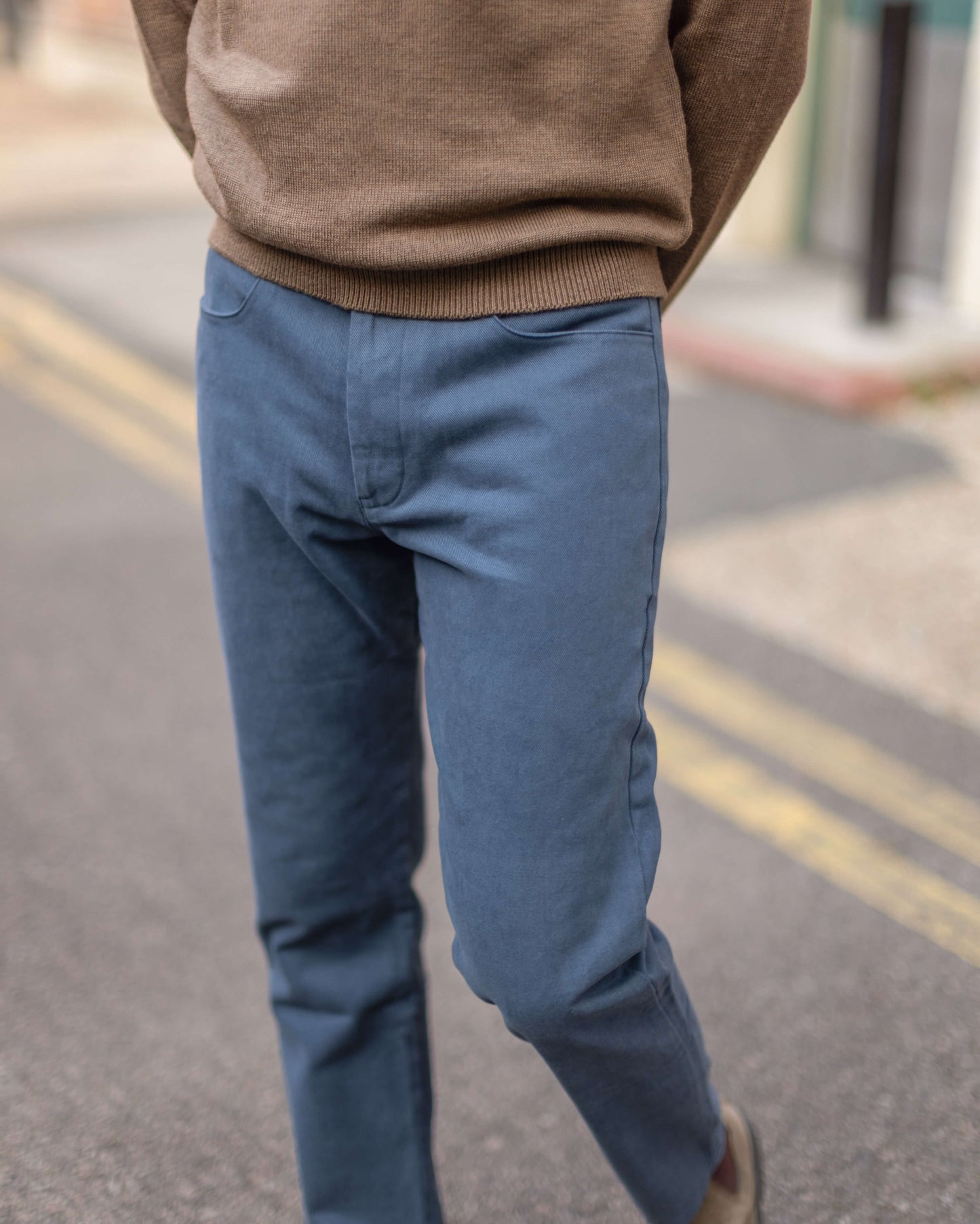 Alex Crane - ALEX CRANE CANVAS CHAM PANTS IN RIVER - Rent With Thred