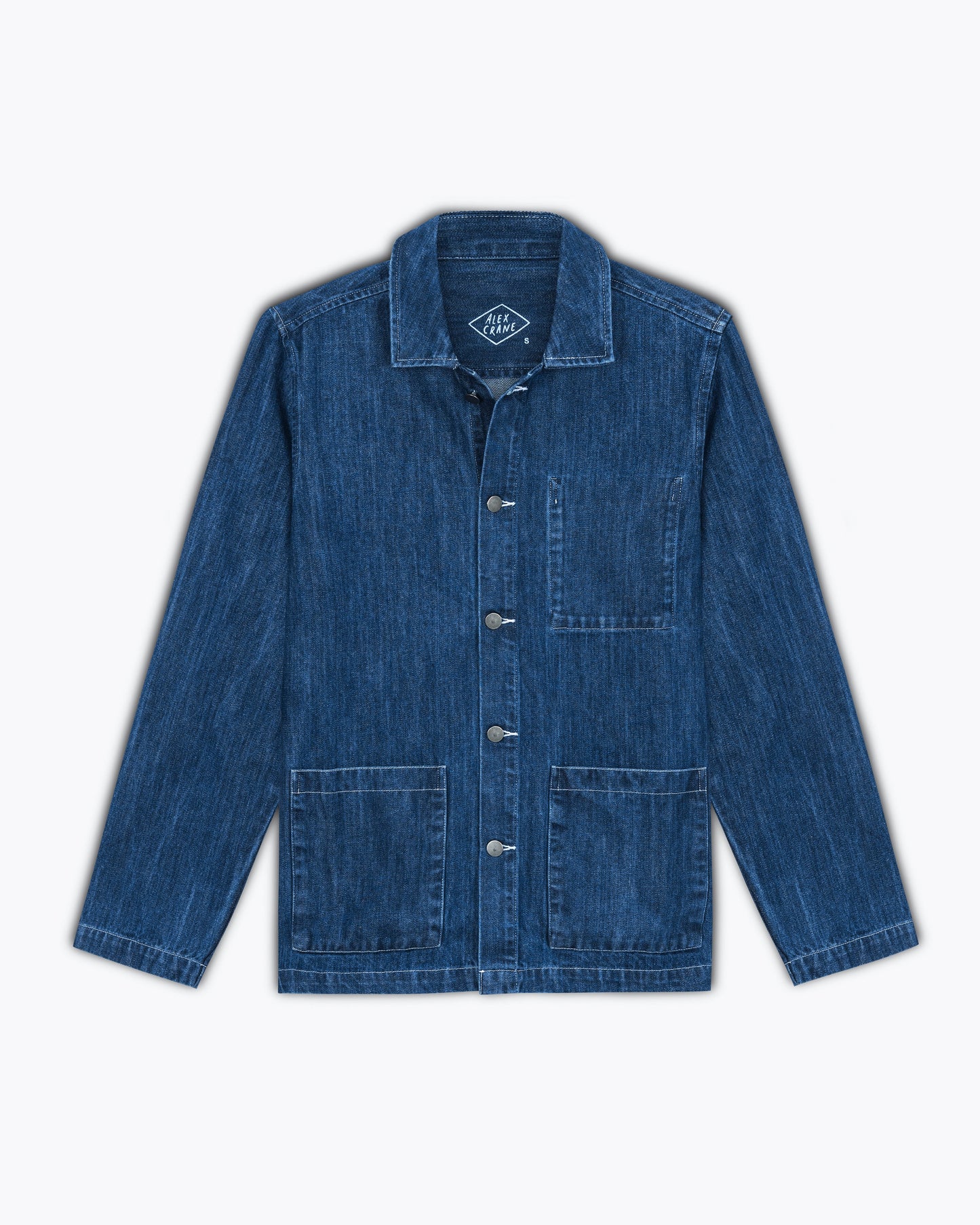 Alex Crane - ALEX CRANE DENIM KITE JACKET IN INDIGO - Rent With Thred
