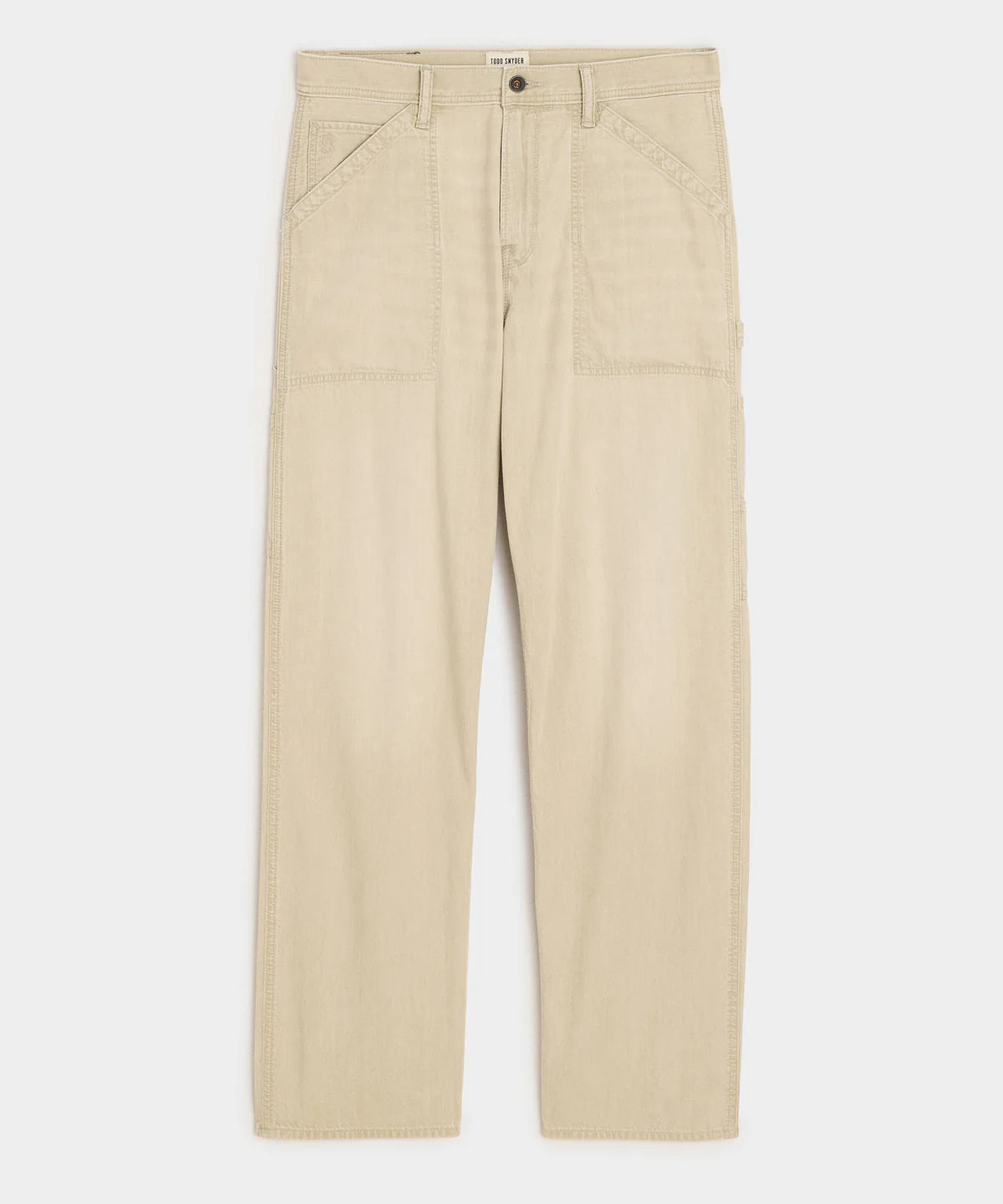 Todd Snyder - TODD SNYDER RELAXED PAINTER PANT IN JEAN KHAKI - Rent With Thred