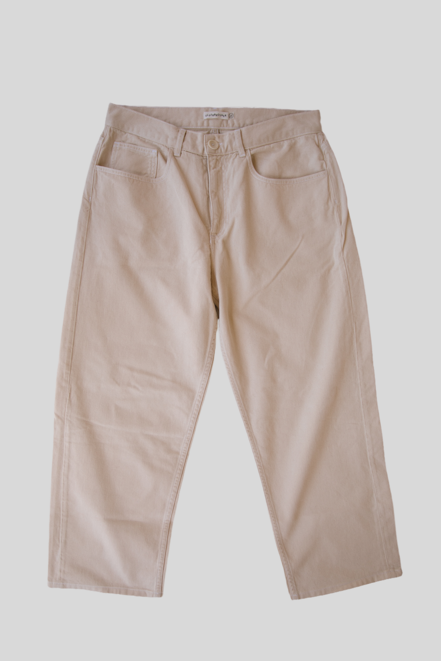 Olderbrother - OLDERBROTHER DENIM PANT IN NATURAL - Rent With Thred
