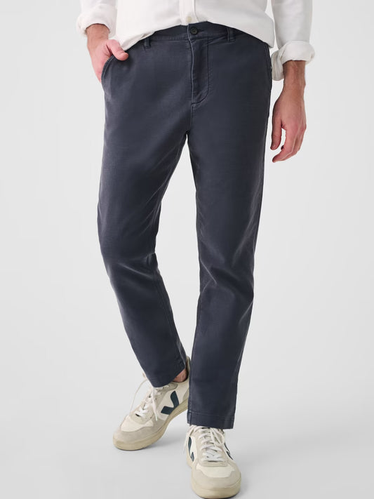 Faherty - FAHERTY STRETCH TERRY CHINO IN NAVY - Rent With Thred
