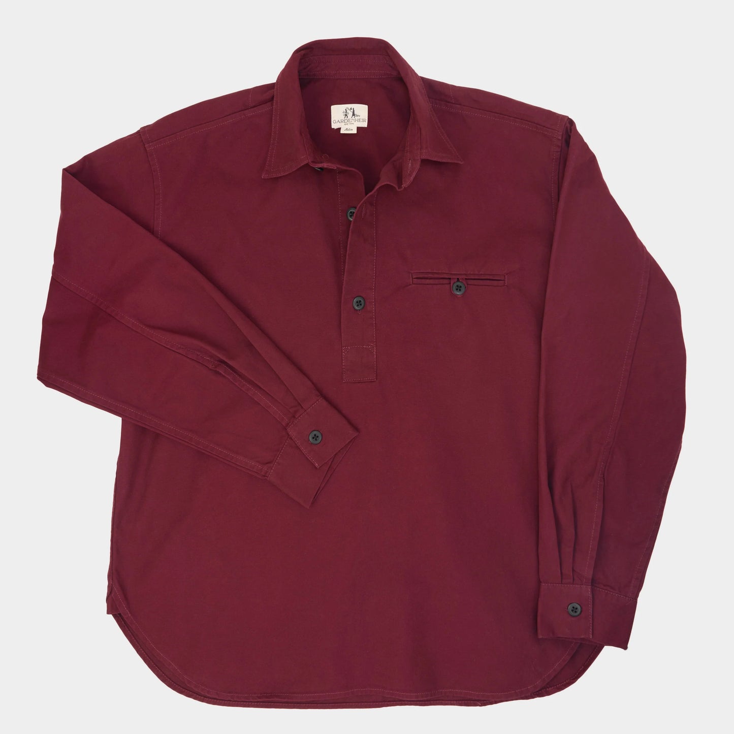 Gardenheir - GARDENHEIR WASHED COTTON GARDENING SMOCK NO. 2 IN BEET - Rent With Thred