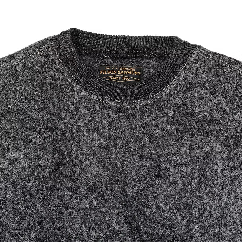 Filson - FILSON KEYPORT WOOL CREWNECK IN CHARCOAL HEATHER - Rent With Thred
