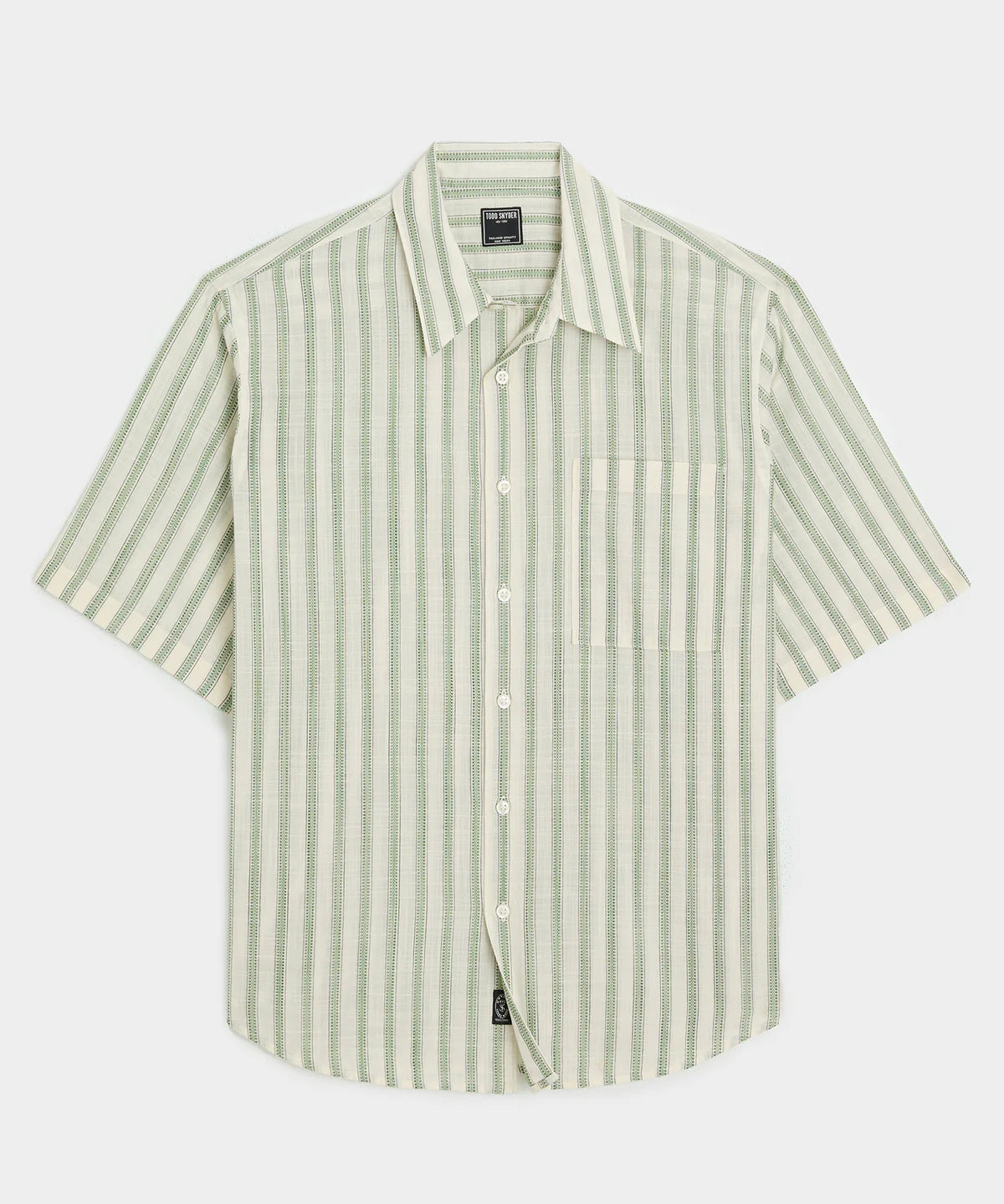 Todd Snyder - TODD SNYDER SUMMERWEIGHT BIG SHIRT IN OLIVE - Rent With Thred