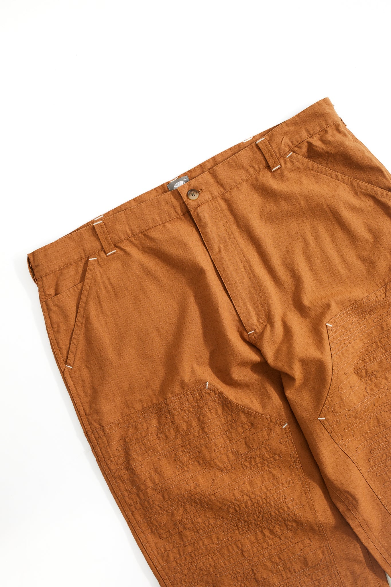 18 East - 18 EAST ANNI DOUBLE KNEE WORK PANT IN RUBBER - Rent With Thred