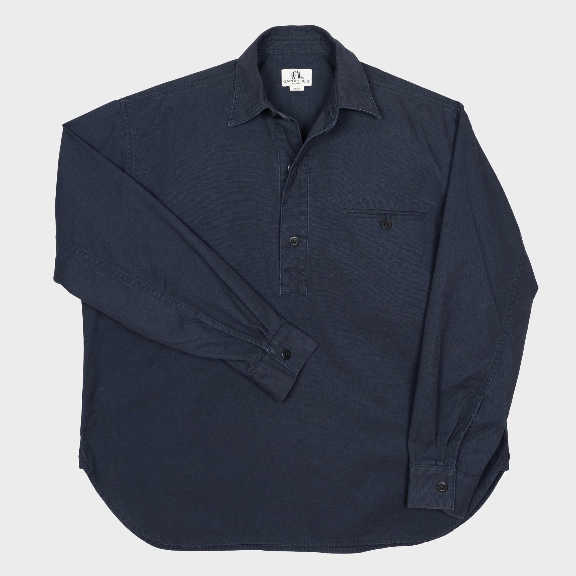 Gardenheir - GARDENHEIR WASHED COTTON GARDENING SMOCK NO. 2 IN NAVY - Rent With Thred