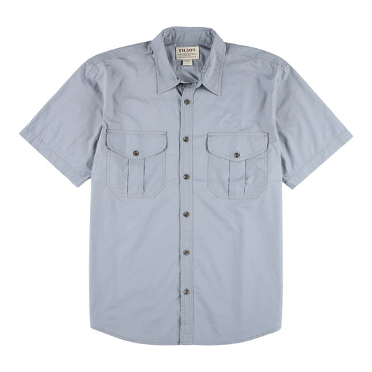 Filson - FILSON SHORT SLEEVE FEATHER CLOTH SHIRT IN SMOKE BLUE - Rent With Thred