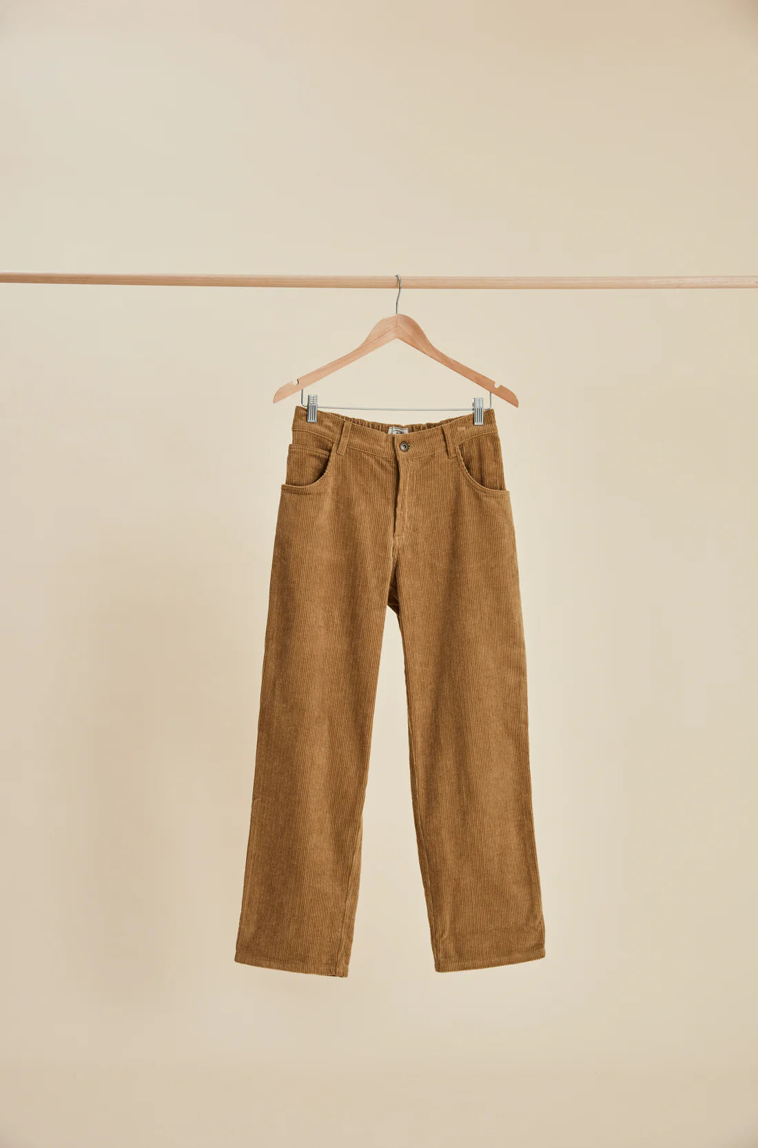 Ottway the Label - OTTWAY THE LABEL DAYTON PANT IN BROWN CORD - Rent With Thred
