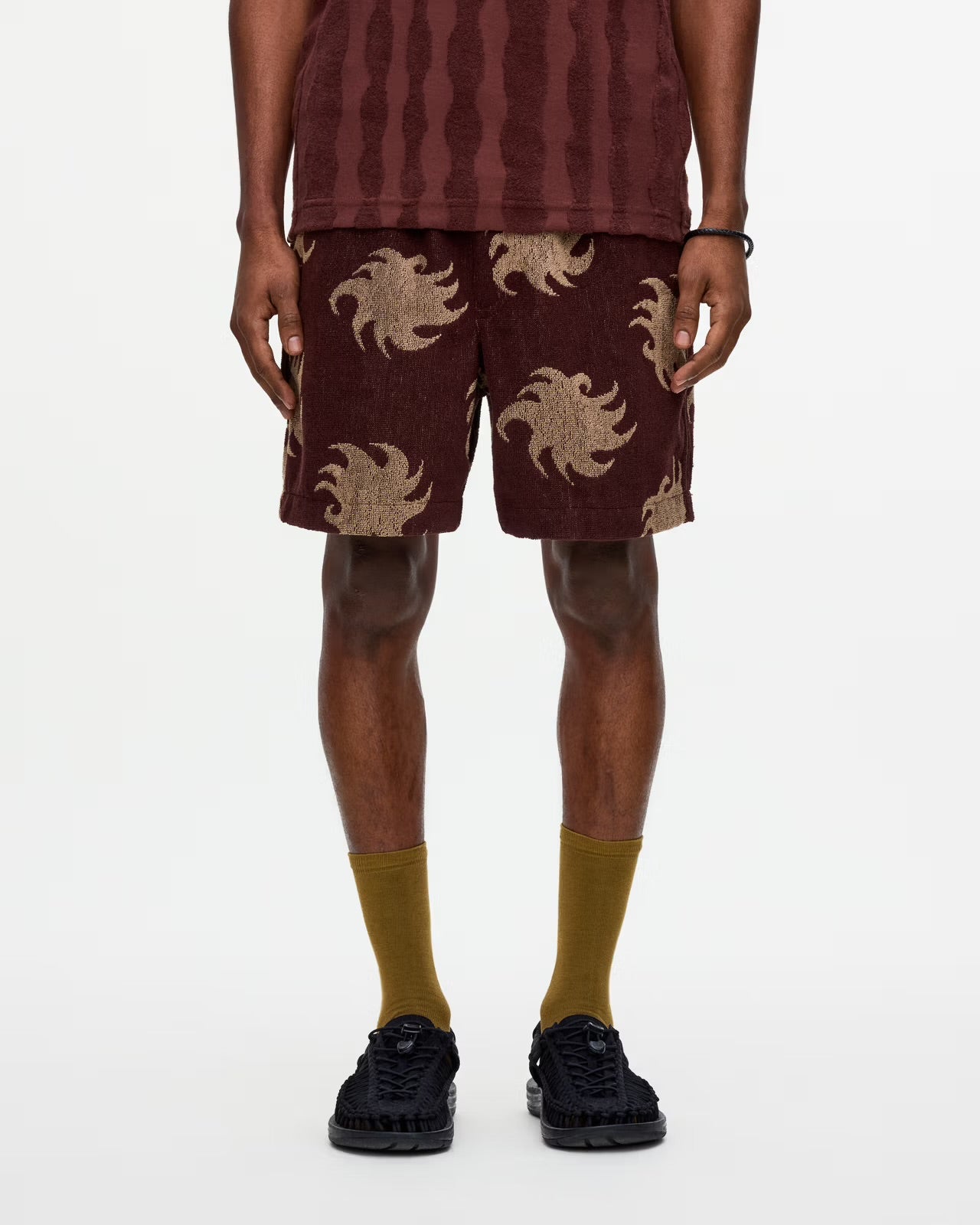 OAS - OAS TERRY SHORTS IN MOCHA EMBER - Rent With Thred