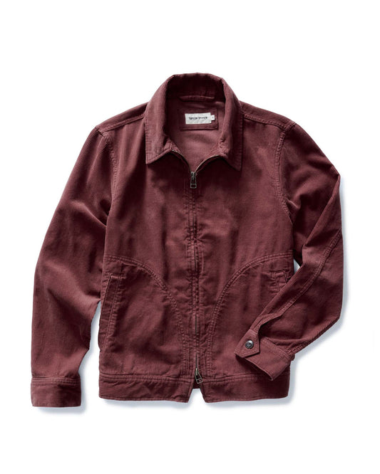 Taylor Stitch - TAYLOR STITCH PISTON JACKET IN DRIED CHERRY - Rent With Thred