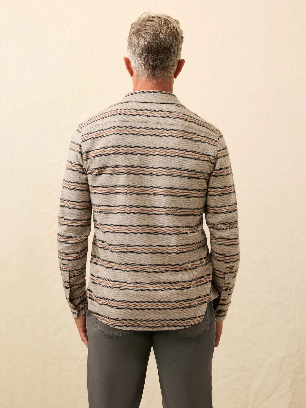 FAHERTY LEGEND SWEATER SHIRT IN RCI ROCK COAST STRIPE