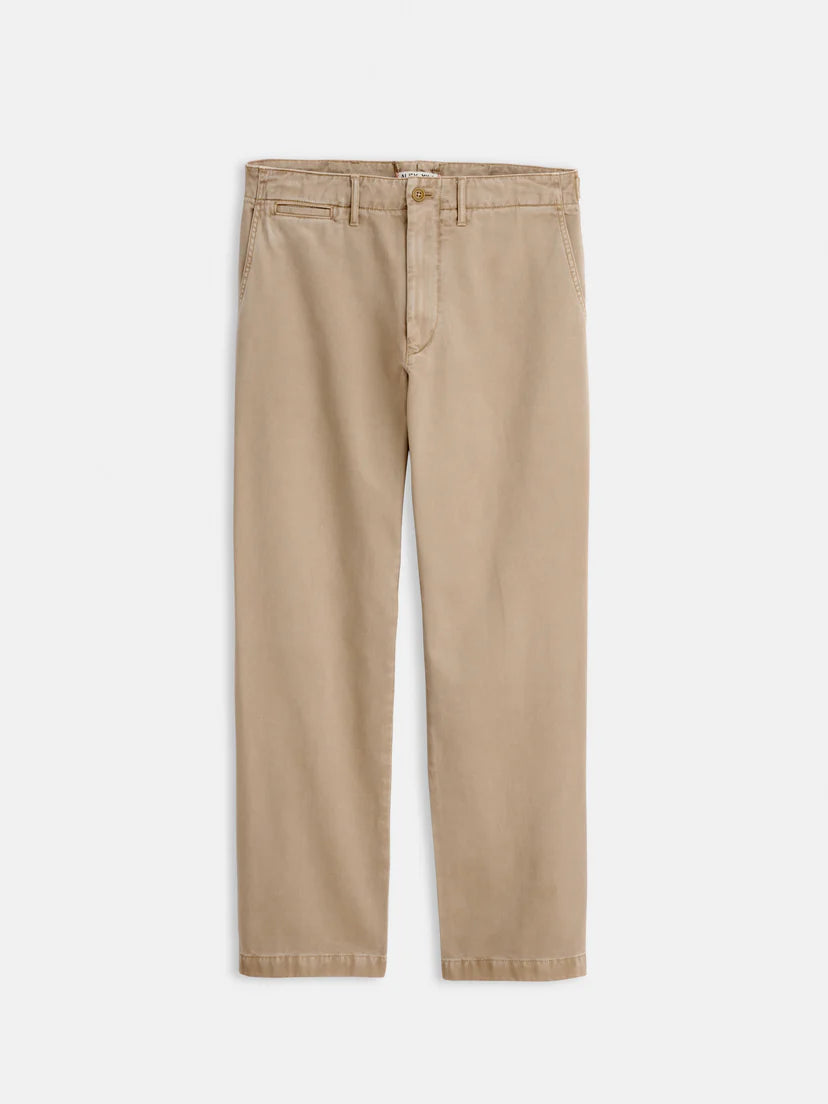 Alex Mill - ALEX MILL STRAIGHT LEG PANT IN VINTAGE WASHED FADED KHAKI - Rent With Thred