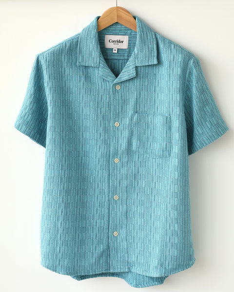 Corridor - CORRIDOR RAINBOW WEAVE CAMP COLLAR IN BLUE - Rent With Thred