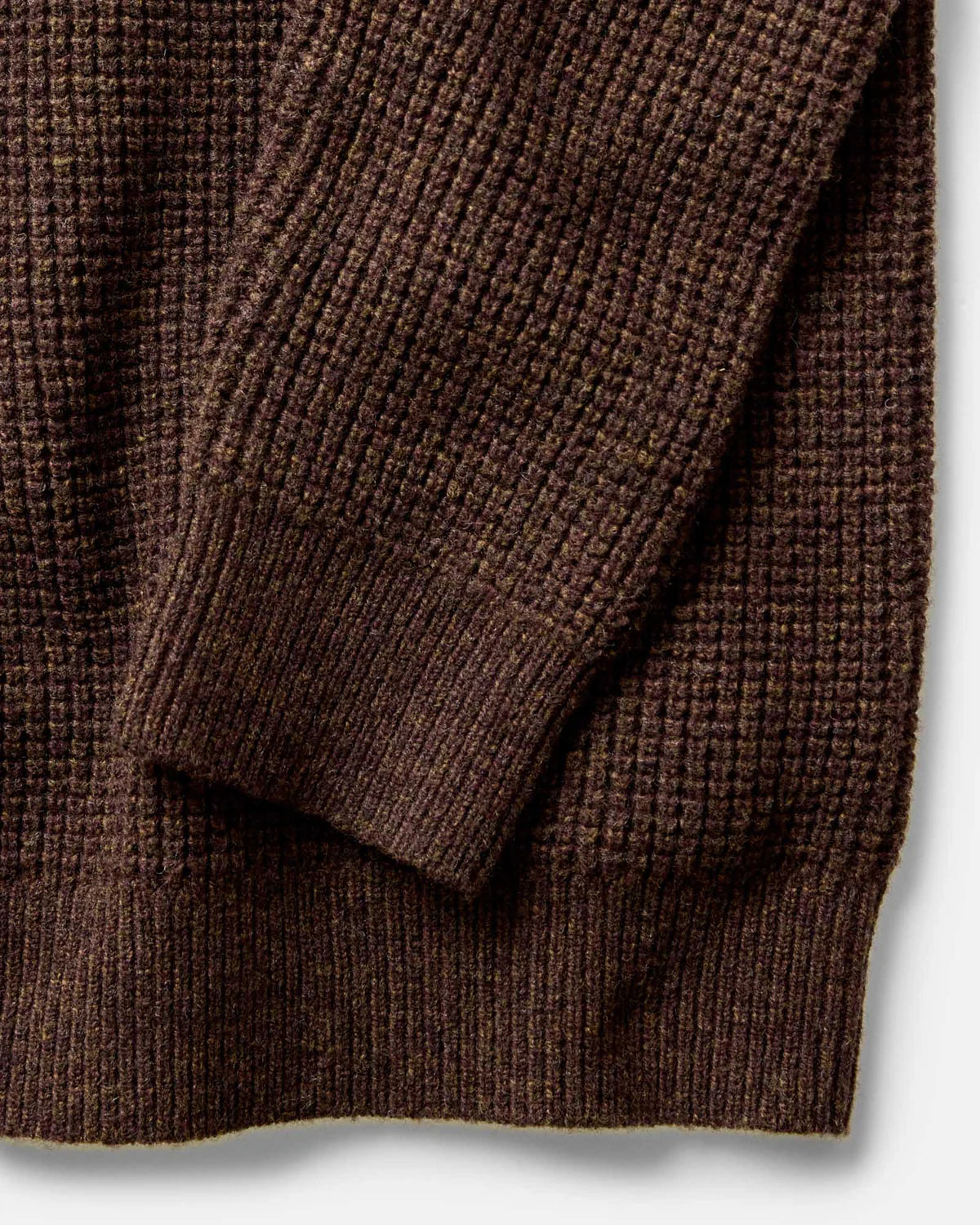 TAYLOR STITCH SIDECOUNTRY CREW IN HEATHER MARSH MERINO WAFFLE