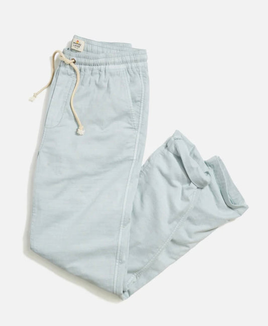 Marine Layer - MARINE LAYER SATURDAY STRETCH BEACH PANT IN LIGHT BLUE - Rent With Thred