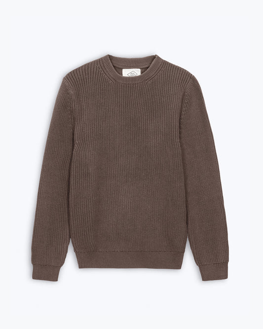 Alex Crane - ALEX CRANE BAY SWEATER IN COFFEE - Rent With Thred