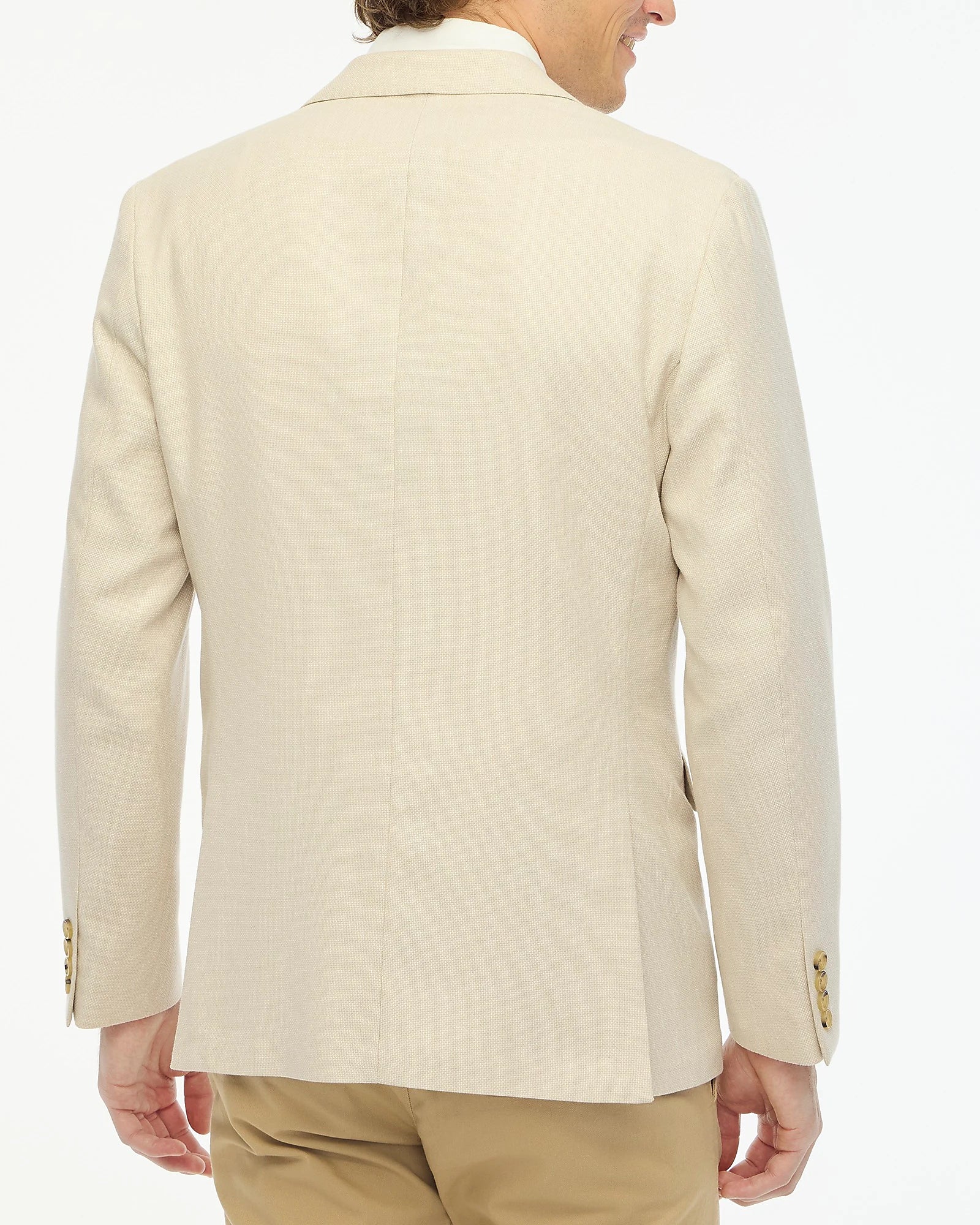 J. Crew - J CREW THOMPSON BLAZER SUIT JACKET IN SEASAND WHITE - Rent With Thred