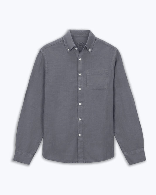 Alex Crane - ALEX CRANE PLAYA SHIRT IN SLATE - Rent With Thred