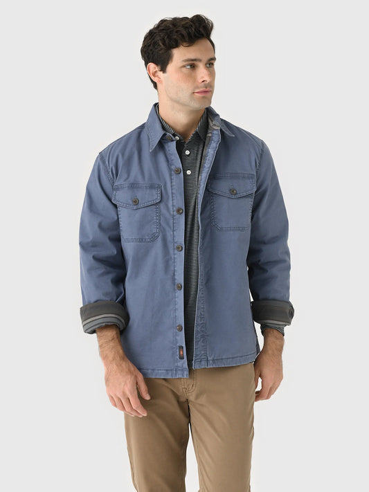 FAHERTY LAKESIDE CPO JACKET IN DUSK