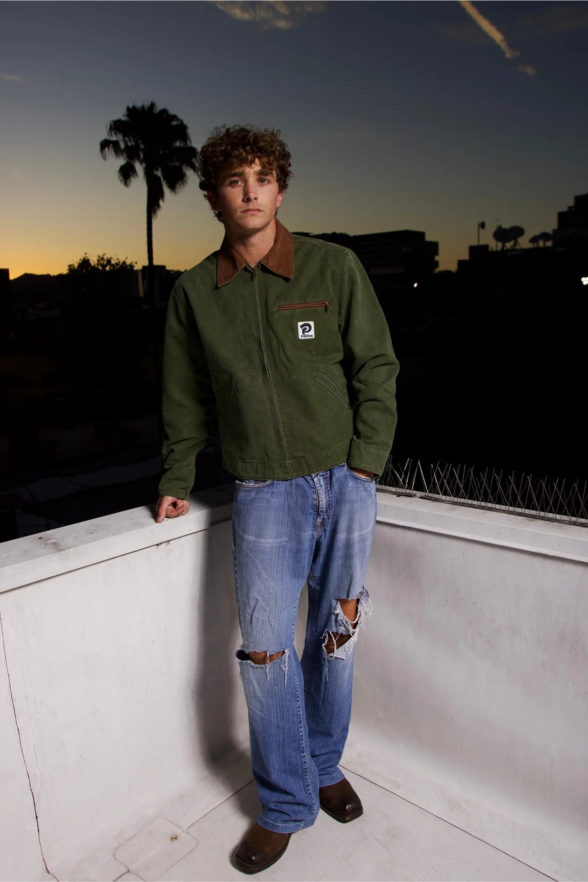 Patina - PATINA WORK JACKET IN GREEN - Rent With Thred