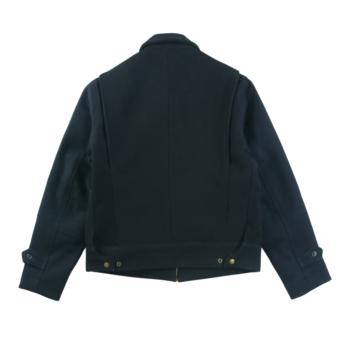 Patina - PATINA WOOL CREW JACKET IN NAVY - Rent With Thred