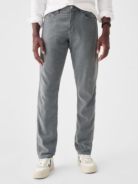 Faherty - FAHERTY STRETCH TERRY CHINO IN SLATE - Rent With Thred