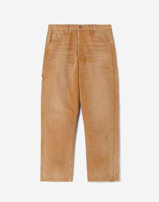 RE/DONE - RE/DONE MODERN PAINTER PANT IN THRIFTED TOBACCO - Rent With Thred