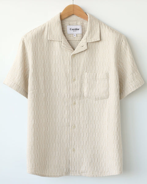 Corridor - CORRIDOR RAINBOW WEAVE CAMP COLLAR IN NATURAL - Rent With Thred