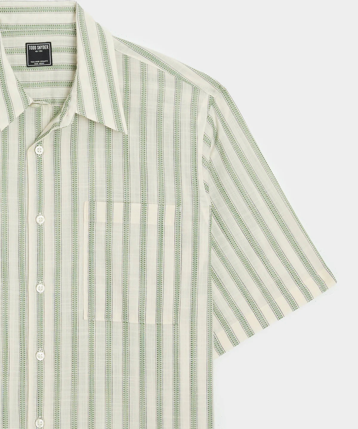 Todd Snyder - TODD SNYDER SUMMERWEIGHT BIG SHIRT IN OLIVE - Rent With Thred