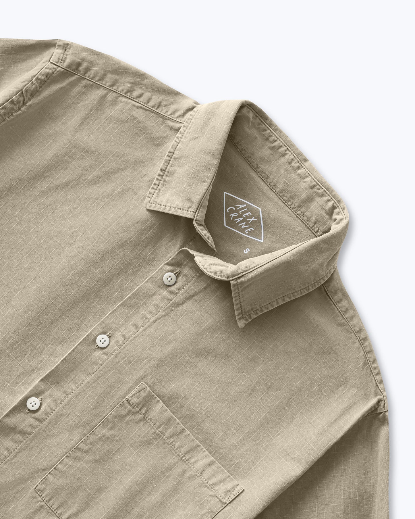 ALEX CRANE PAC SHIRT IN CLAY