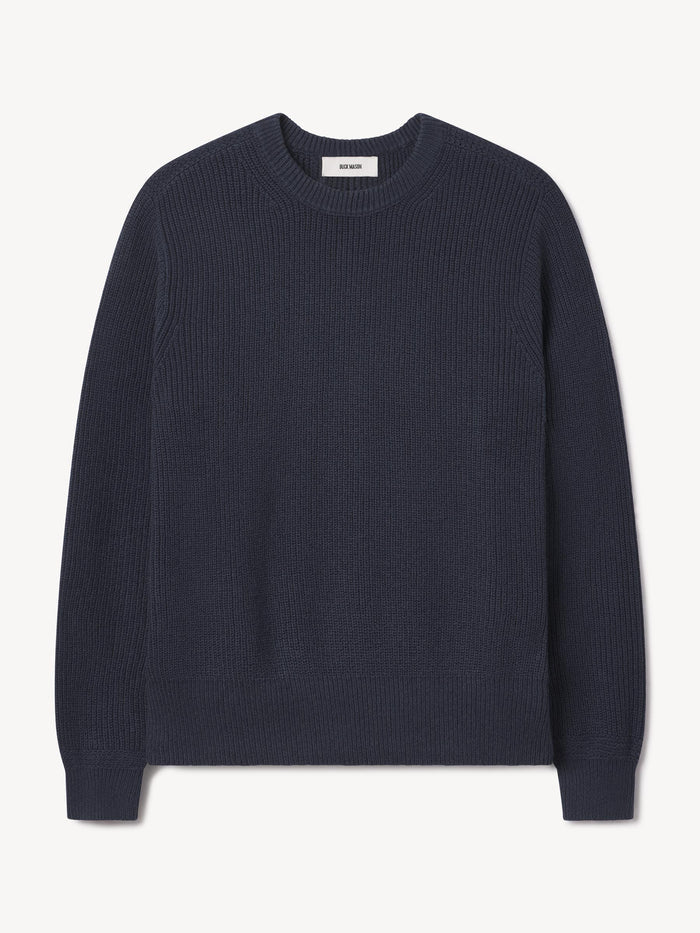 Buck Mason - BUCK MASON HERDSMAN CREW IN DARK NAVY - Rent With Thred