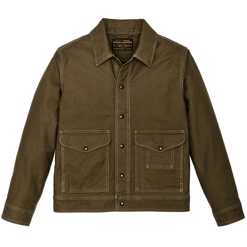 Filson - FILSON WORK JACKET IN DARK OLIVE - Rent With Thred