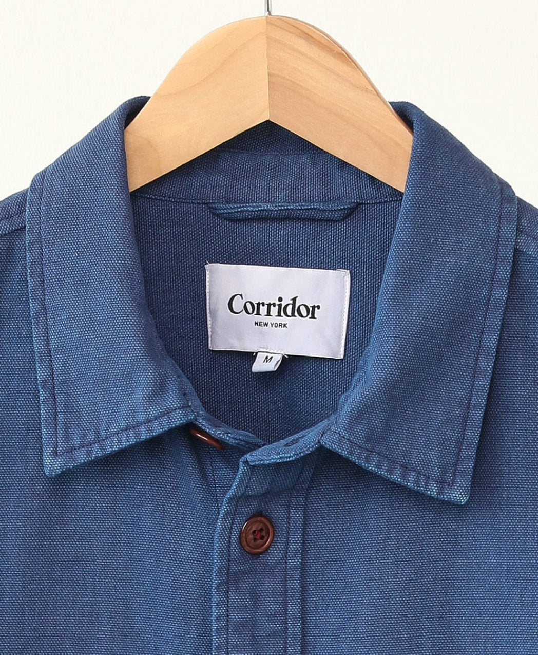 Corridor - CORRIDOR DUCK DYE OVERSHIRT IN INDIGO - Rent With Thred