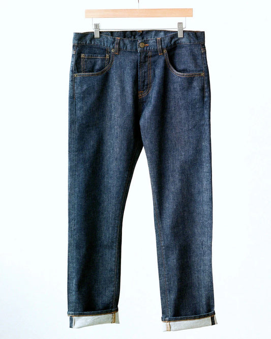 Corridor - CORRIDOR TAPERED SELVEDGE DENIM IN RINSED - Rent With Thred